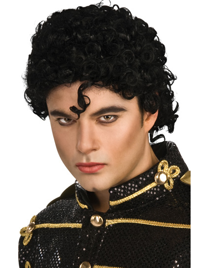 Perruque frisée Michaël Jackson homme