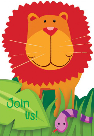 Invitations jungle