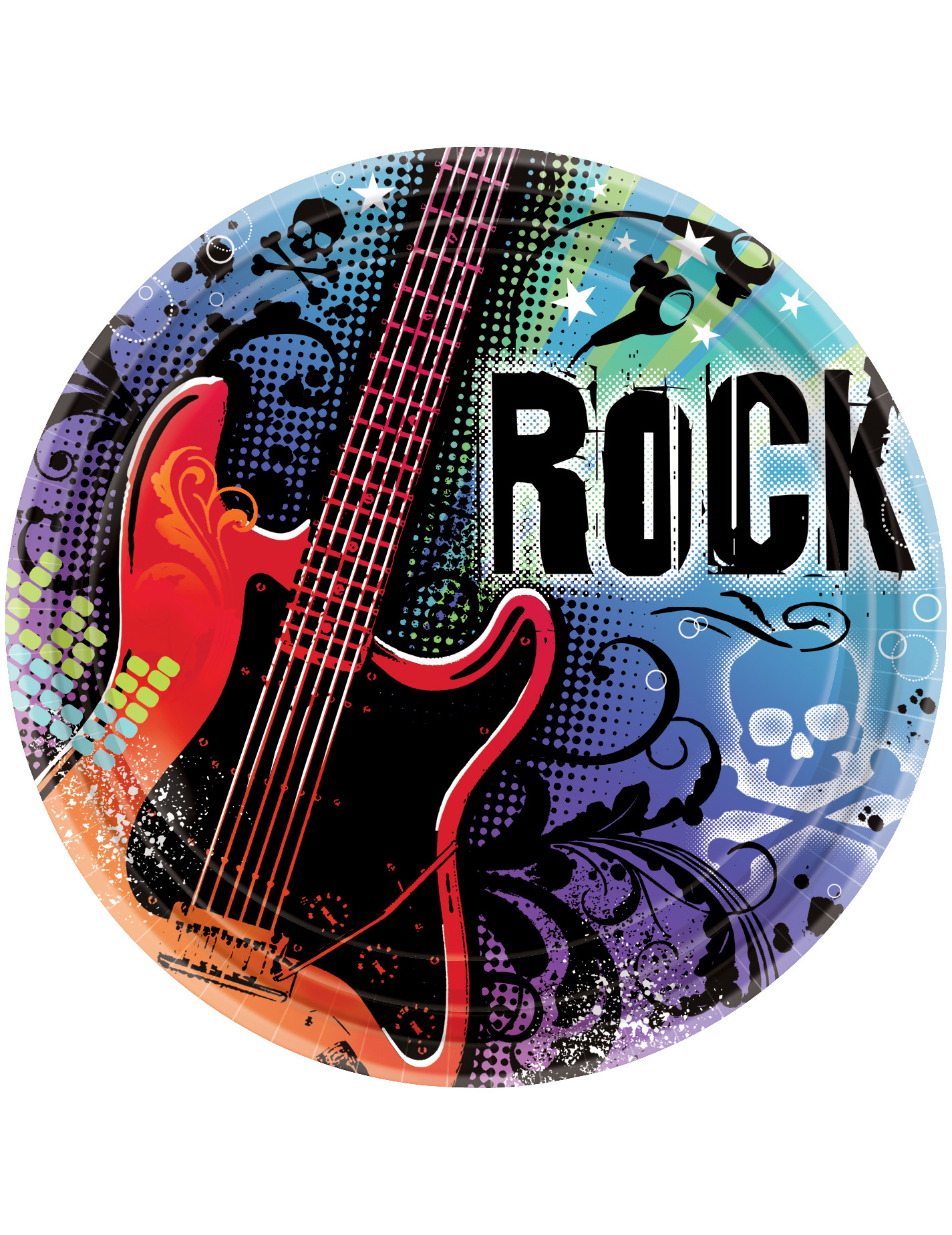 18 Assiettes rock