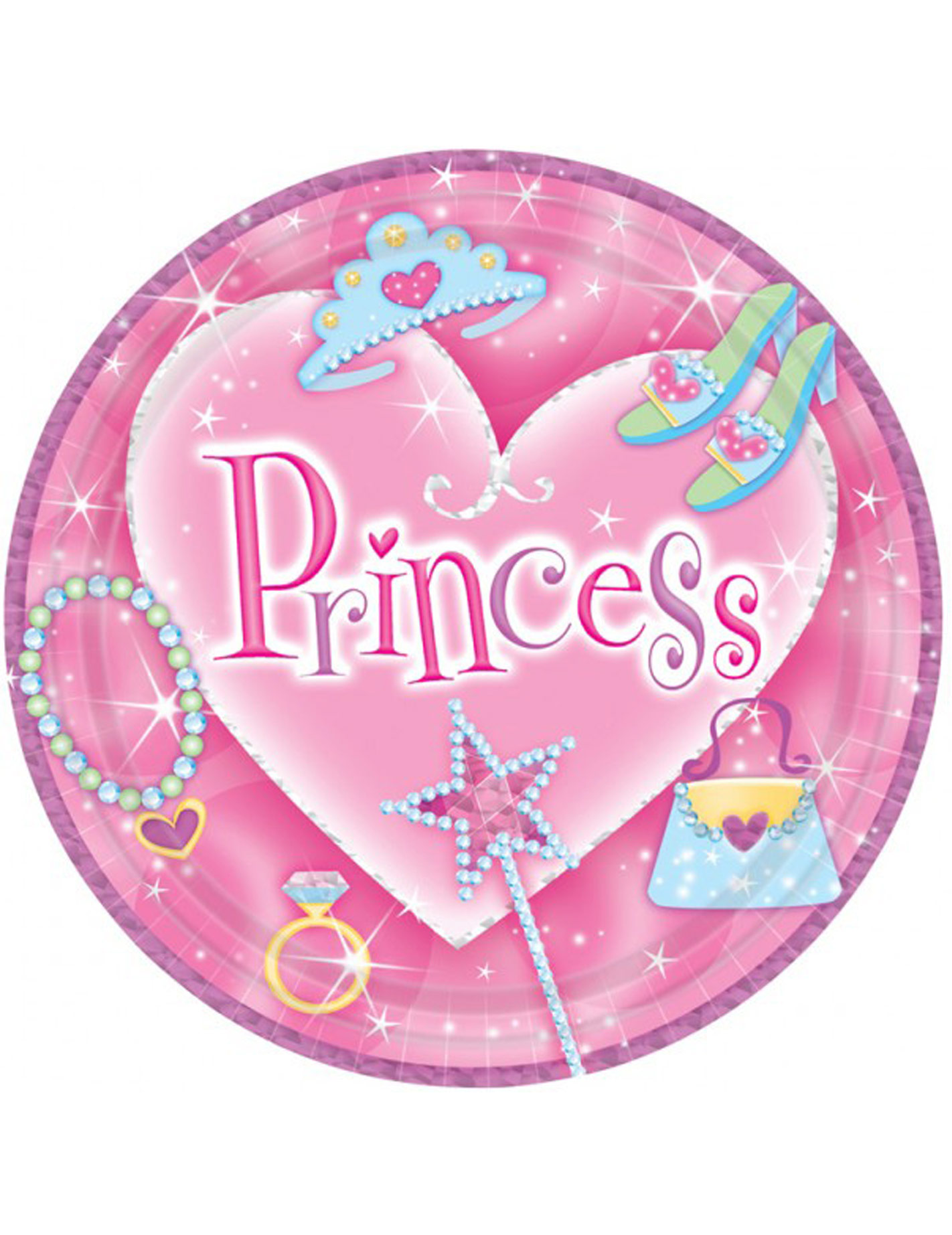 8 Assiettes princesse