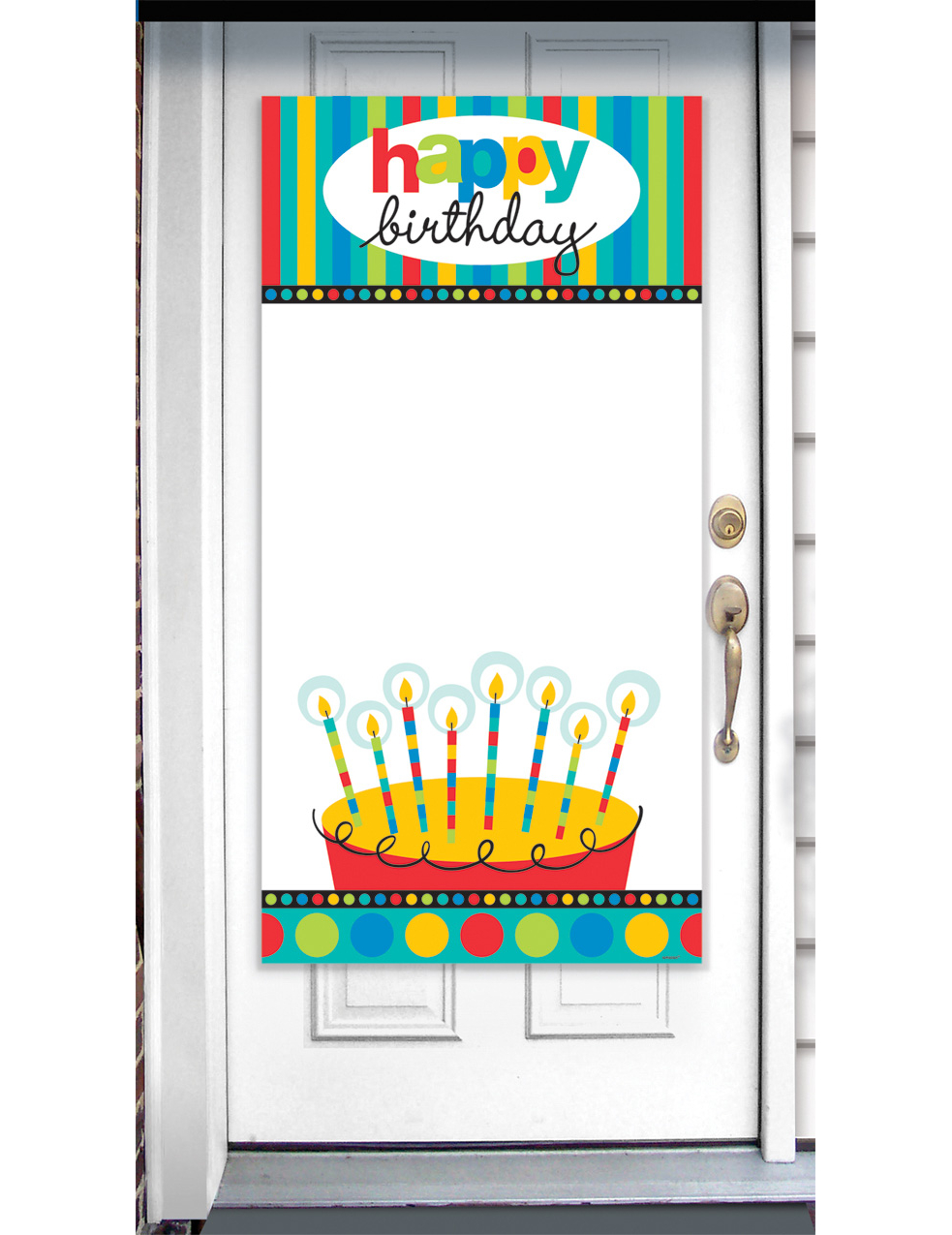 Décoration personnalisable happy birthday