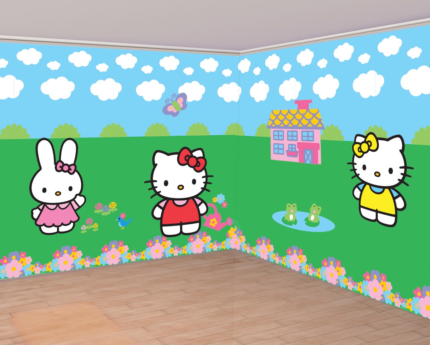 Décorations murales Hello Kitty