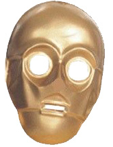 Demi masque Star Wars C3PO  adulte/enfant