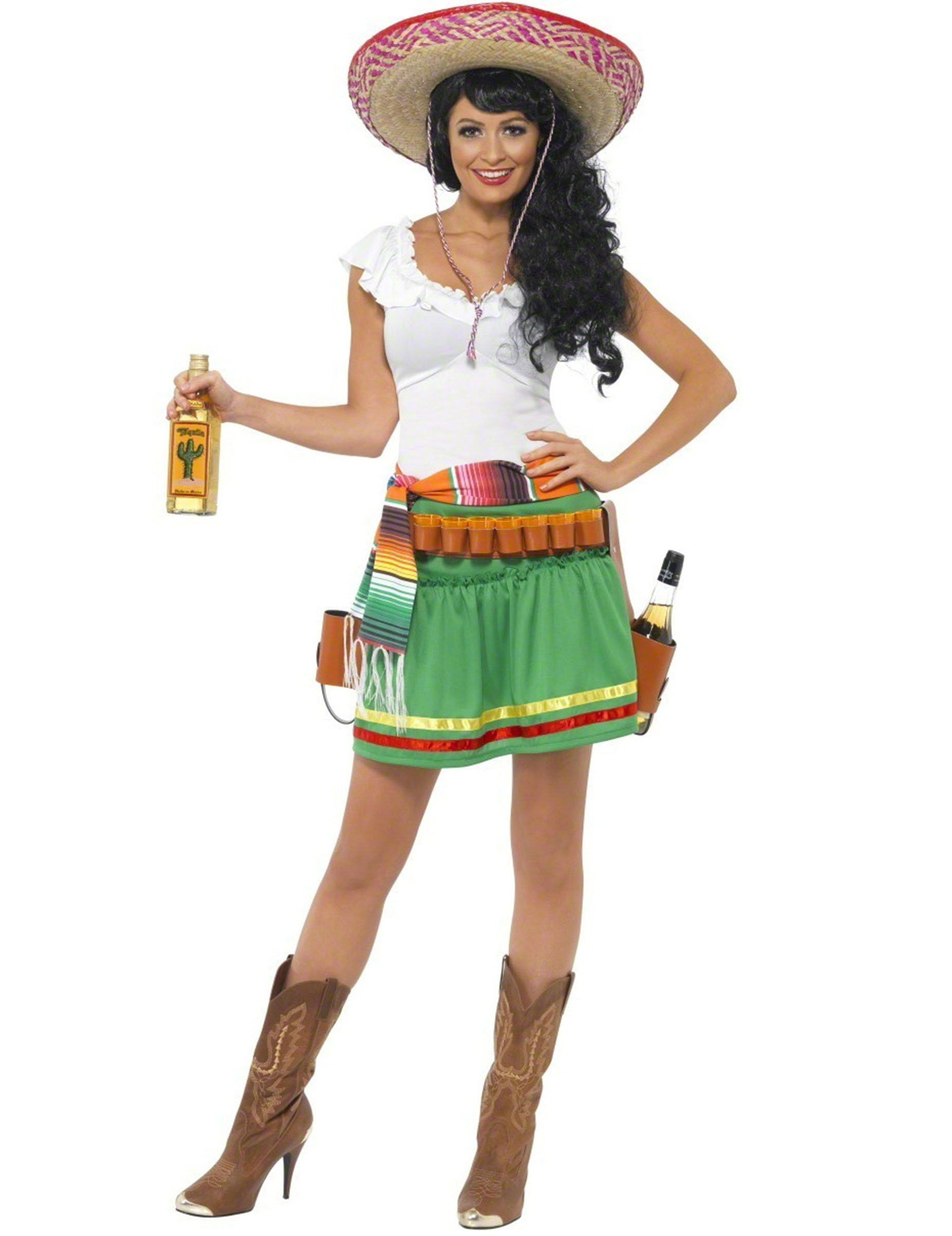 Déguisement serveuse mexicaine femme