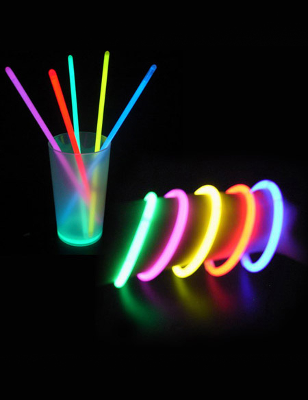 100 Bracelets phosphorescents
