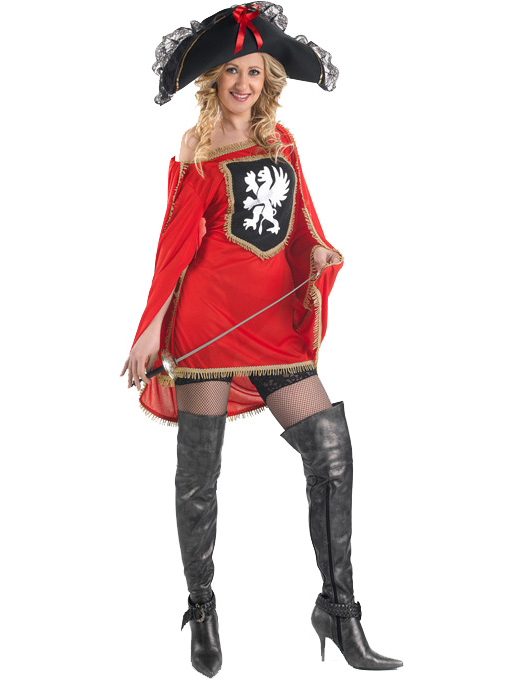 Déguisement mousquetaire femme sexy