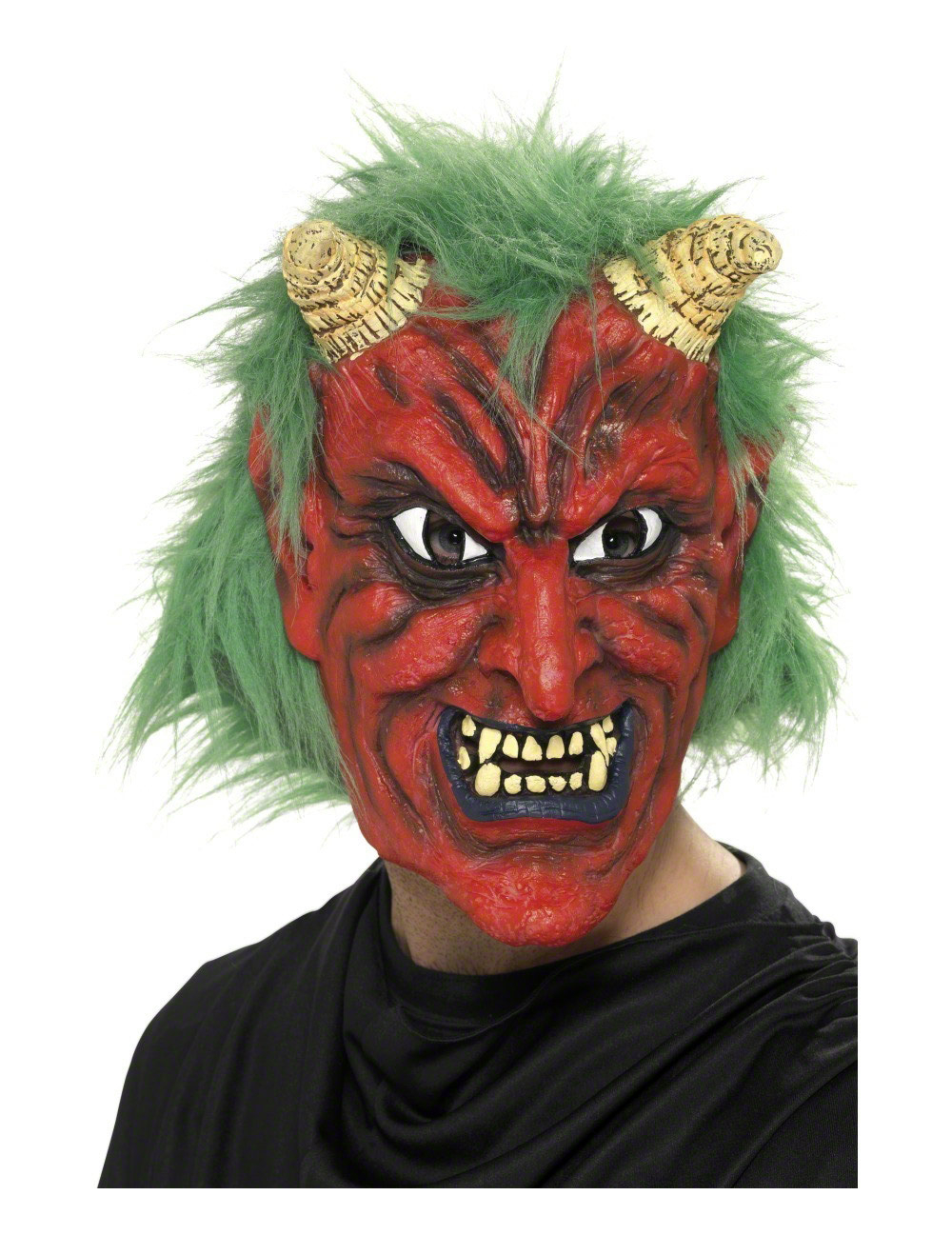 Masque de démon adulte Halloween 