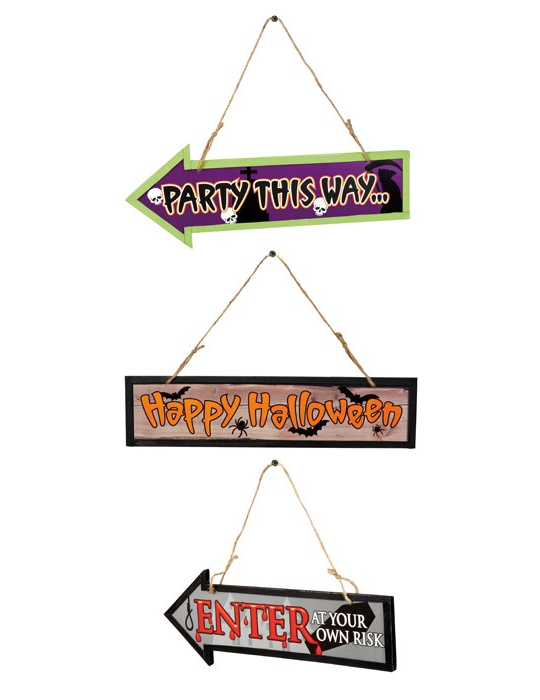 Indicateur de direction Halloween