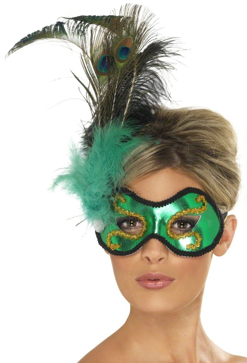 Loup vert avec plumes adulte
