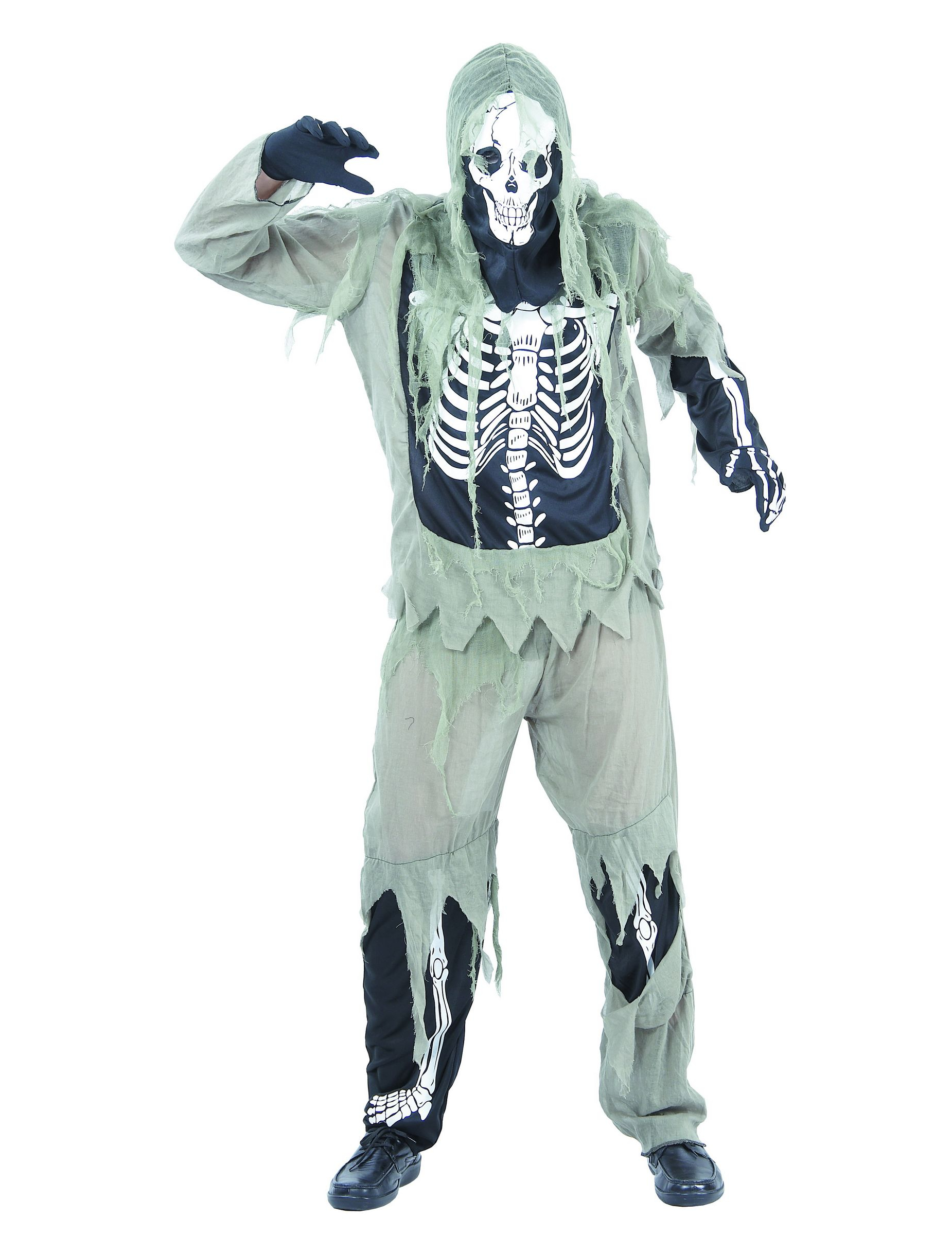 Déguisement squelette  homme Halloween