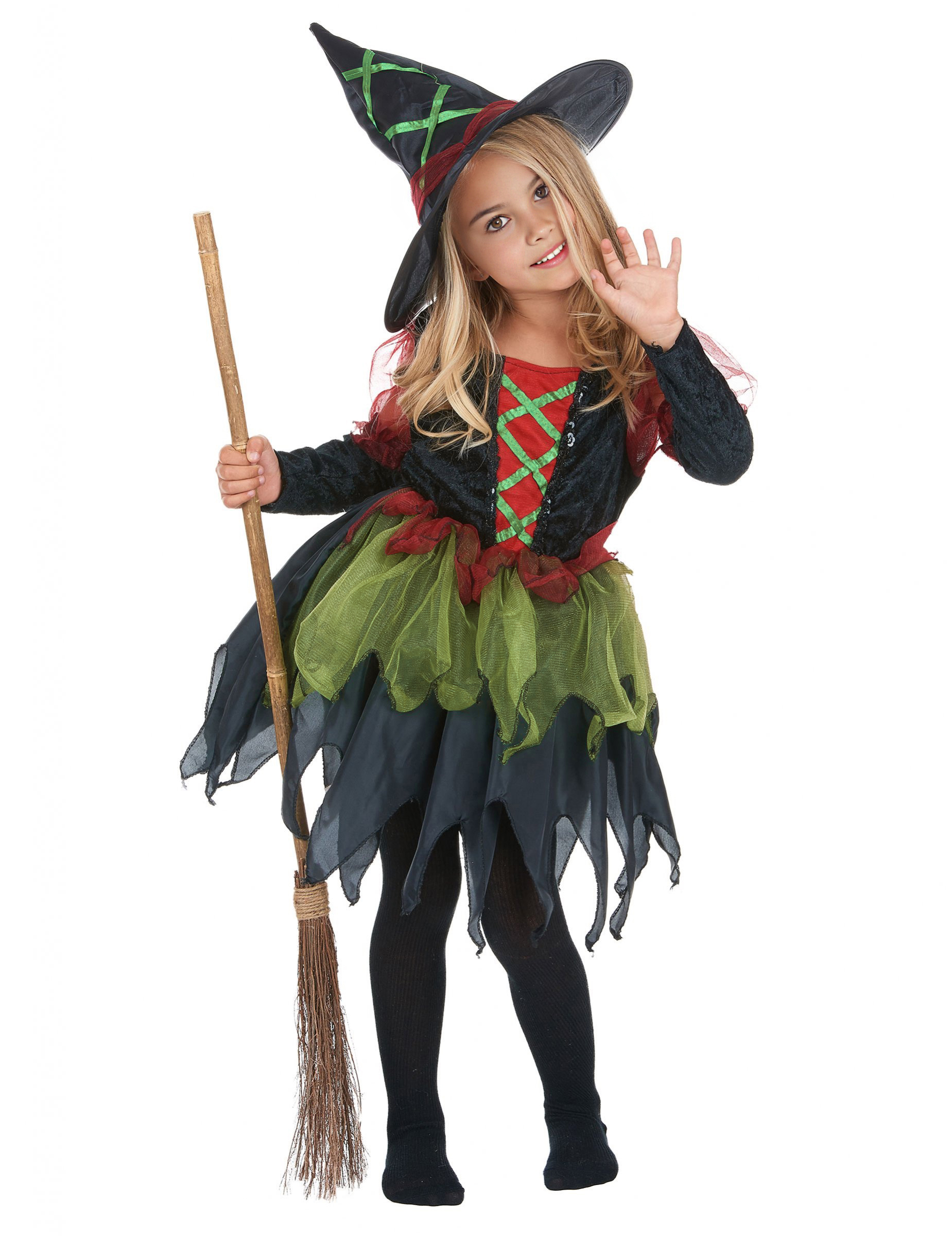 Déguisement sorcière des bois fille Halloween