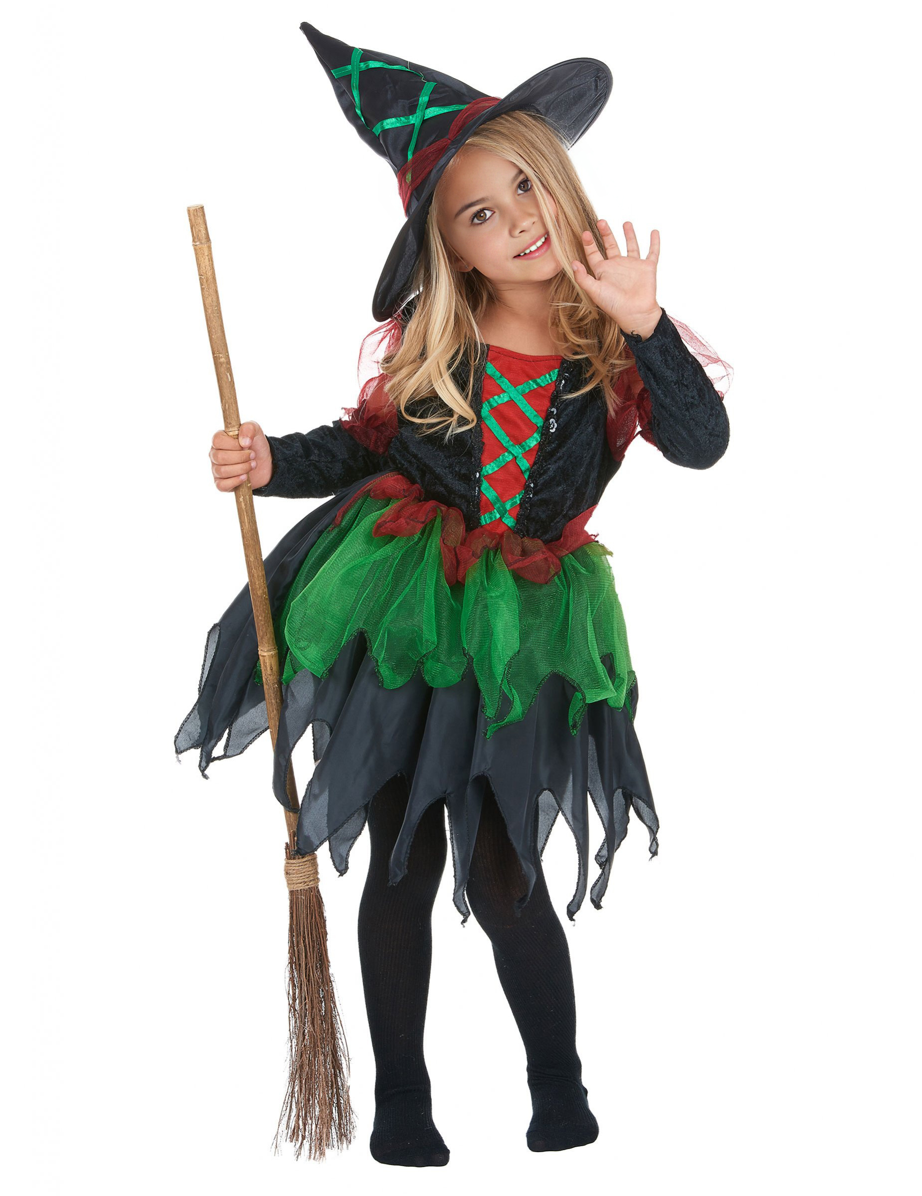 Déguisement sorcière des bois fille Halloween