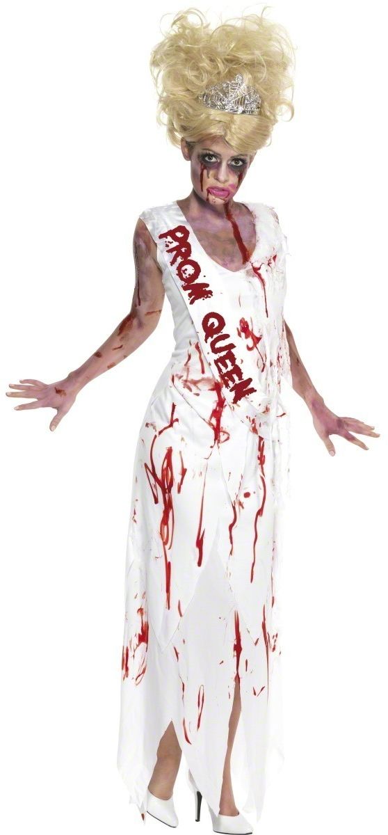 Déguisement reine de promo ensanglantée femme Halloween