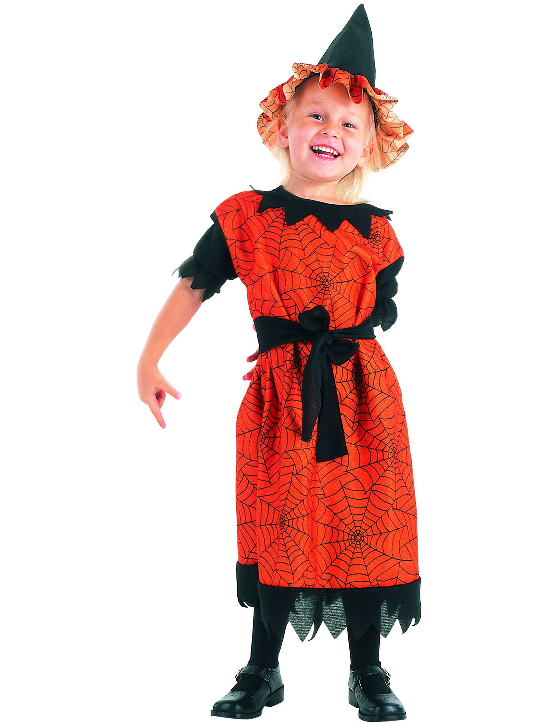 Déguisement sorcière araignée fille Halloween