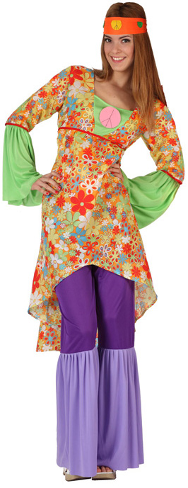 Déguisement hippie femme