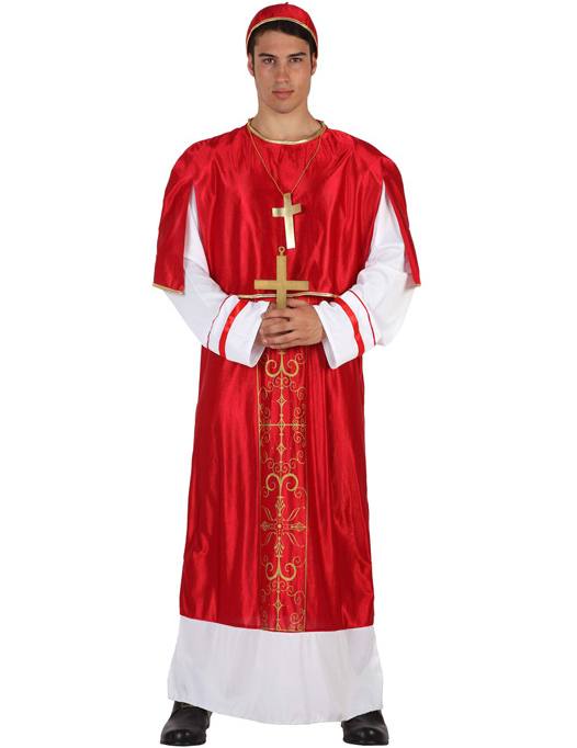 Déguisement cardinal homme