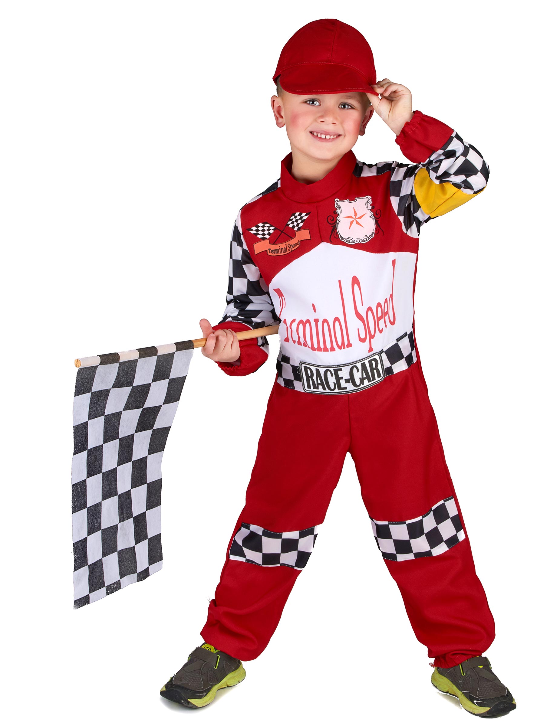 Déguisement pilote de course enfant