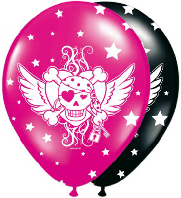 8 Ballons gonflables pirate