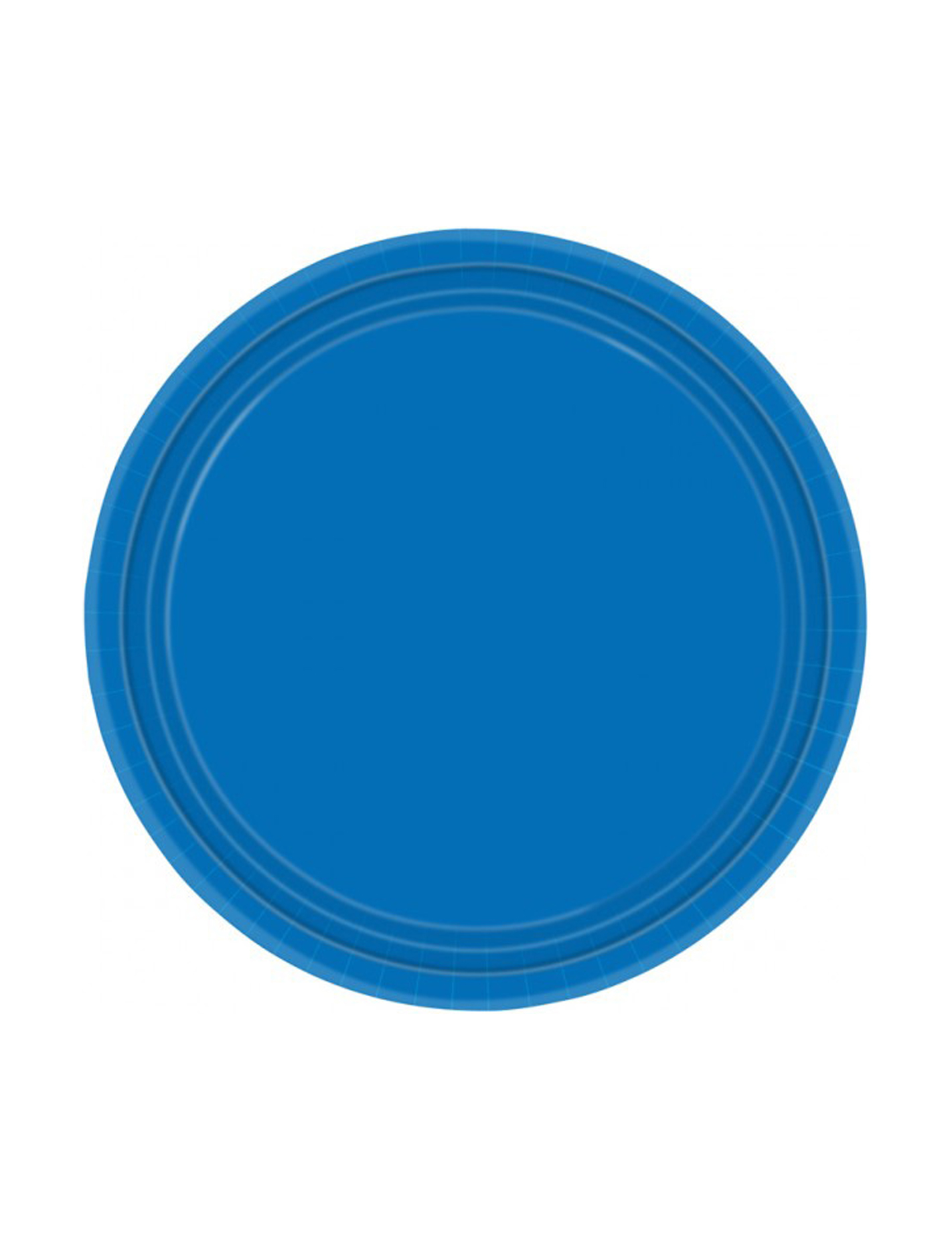 8 Assiettes bleues (Diam. 18 cm)