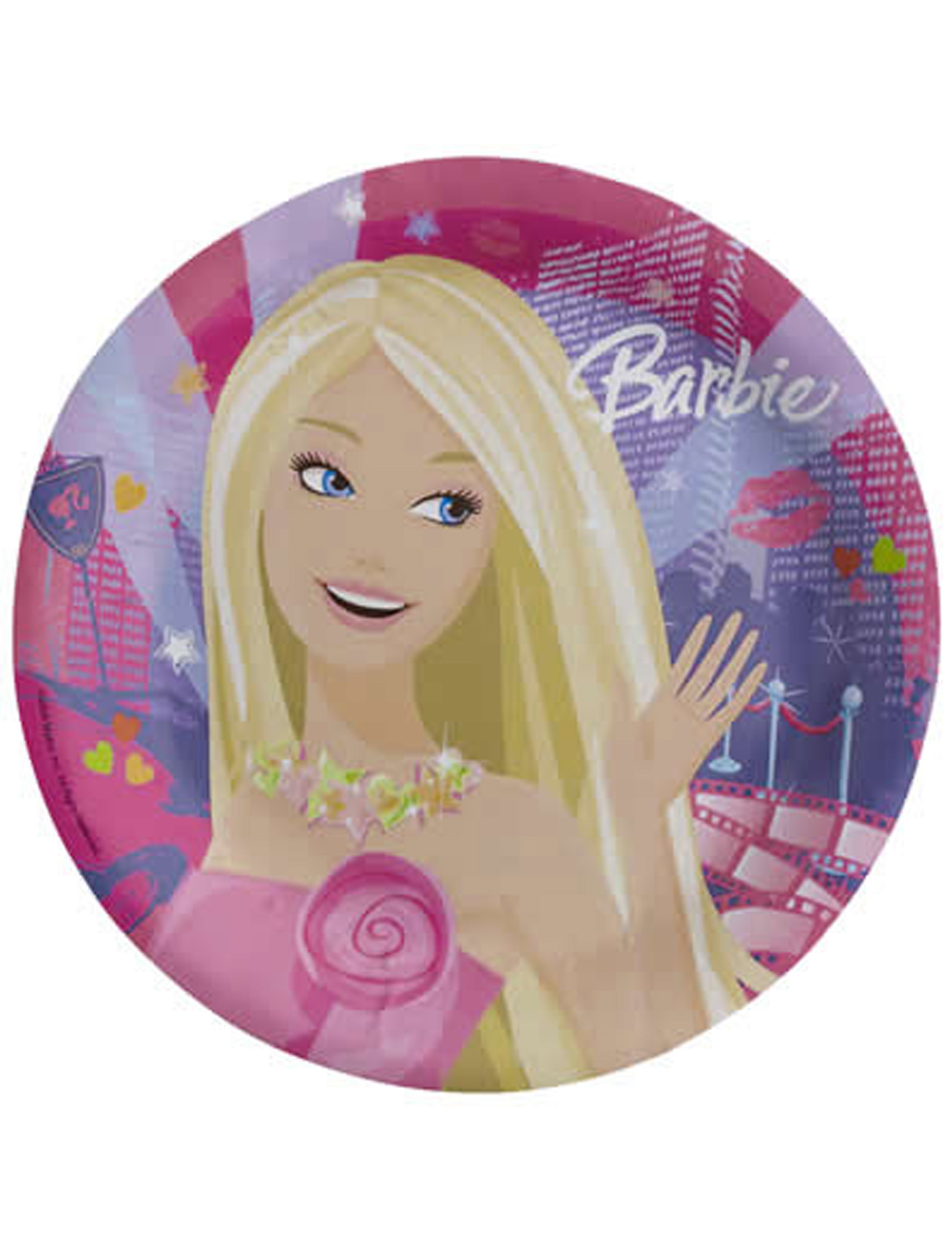 8 Assiettes Barbie