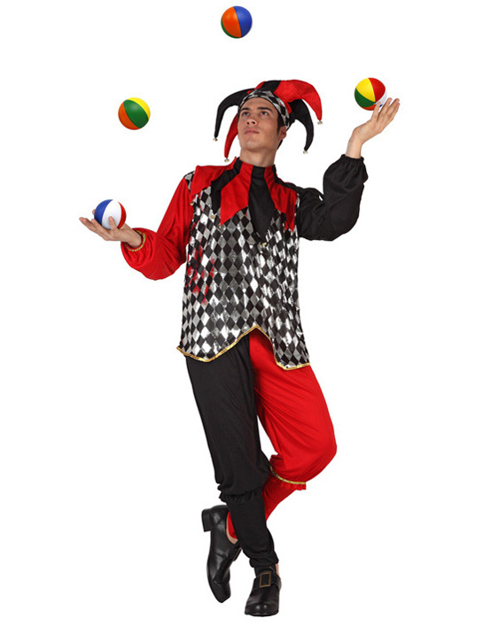 Déguisement bouffon homme