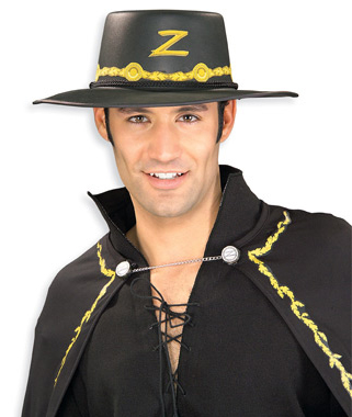 Chapeau Zorro Adulte