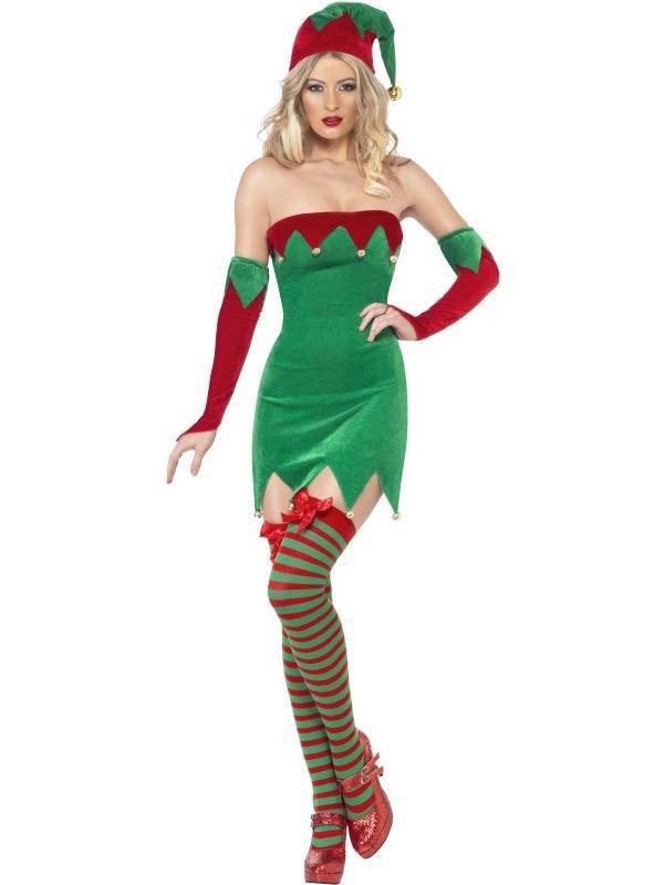 Déguisement elfe femme Noël sexy