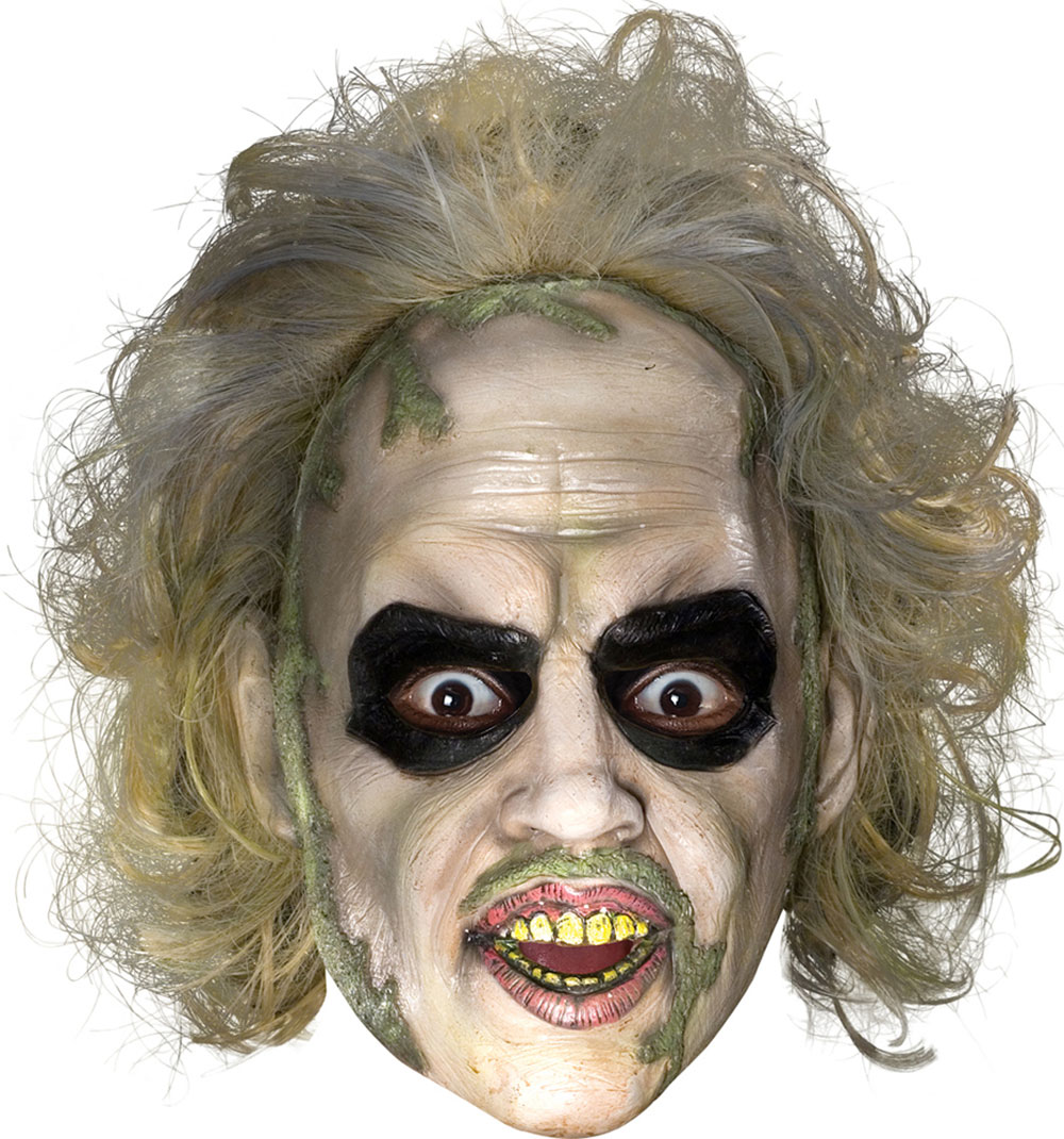 Masque 3/4 Beetlejuice   adulte
