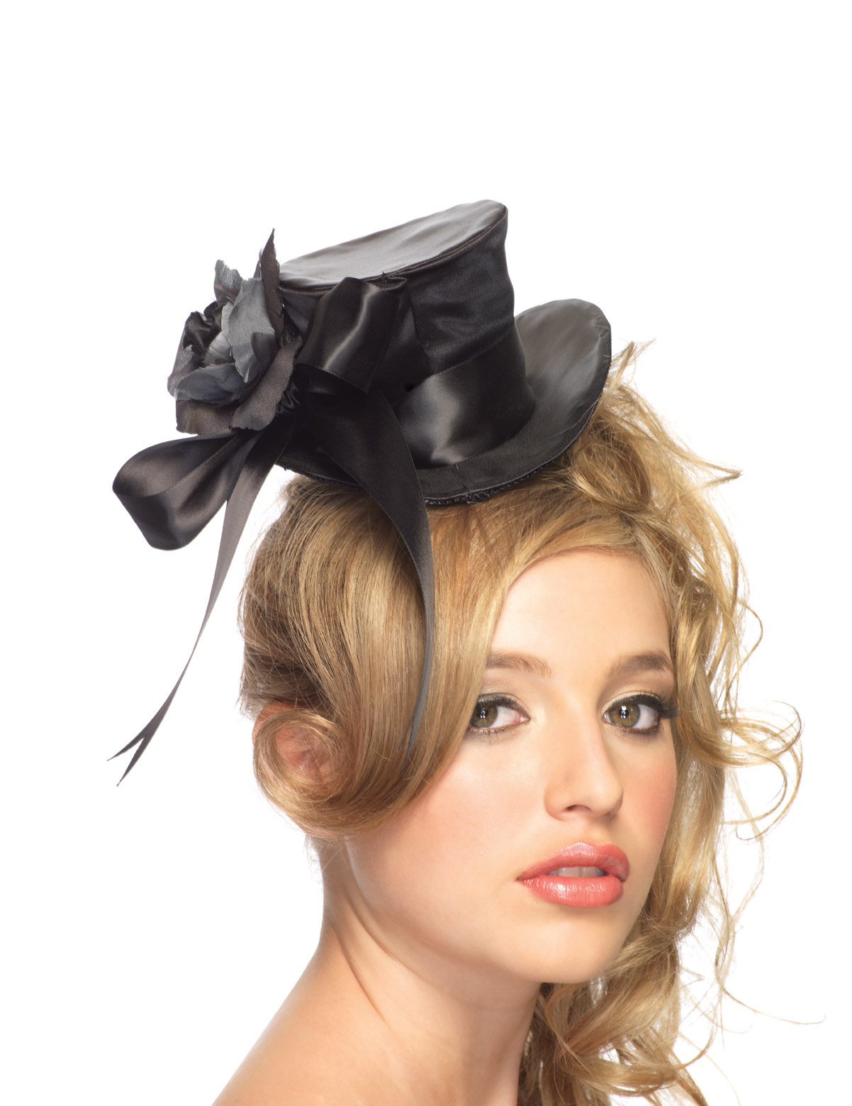 Mini chapeau haut de forme femme