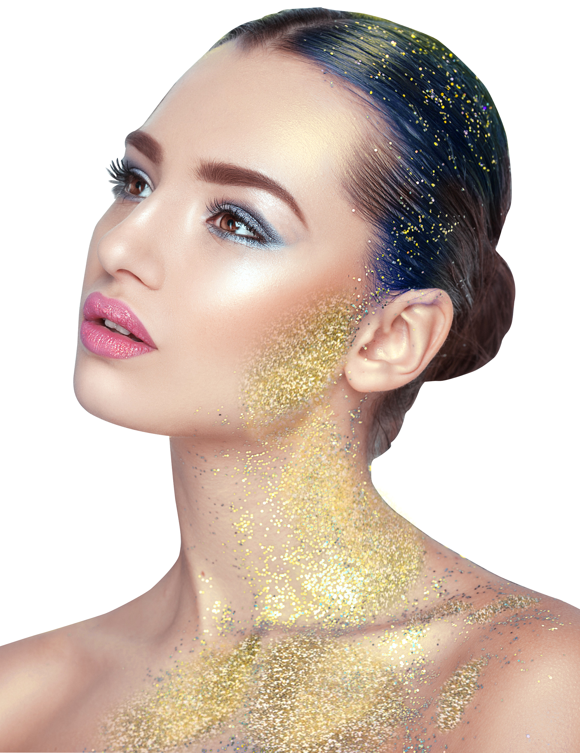 Gel à paillettes dorées 14 g