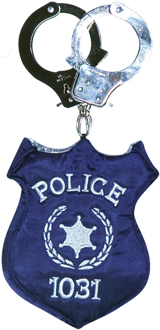 Sac badge de police