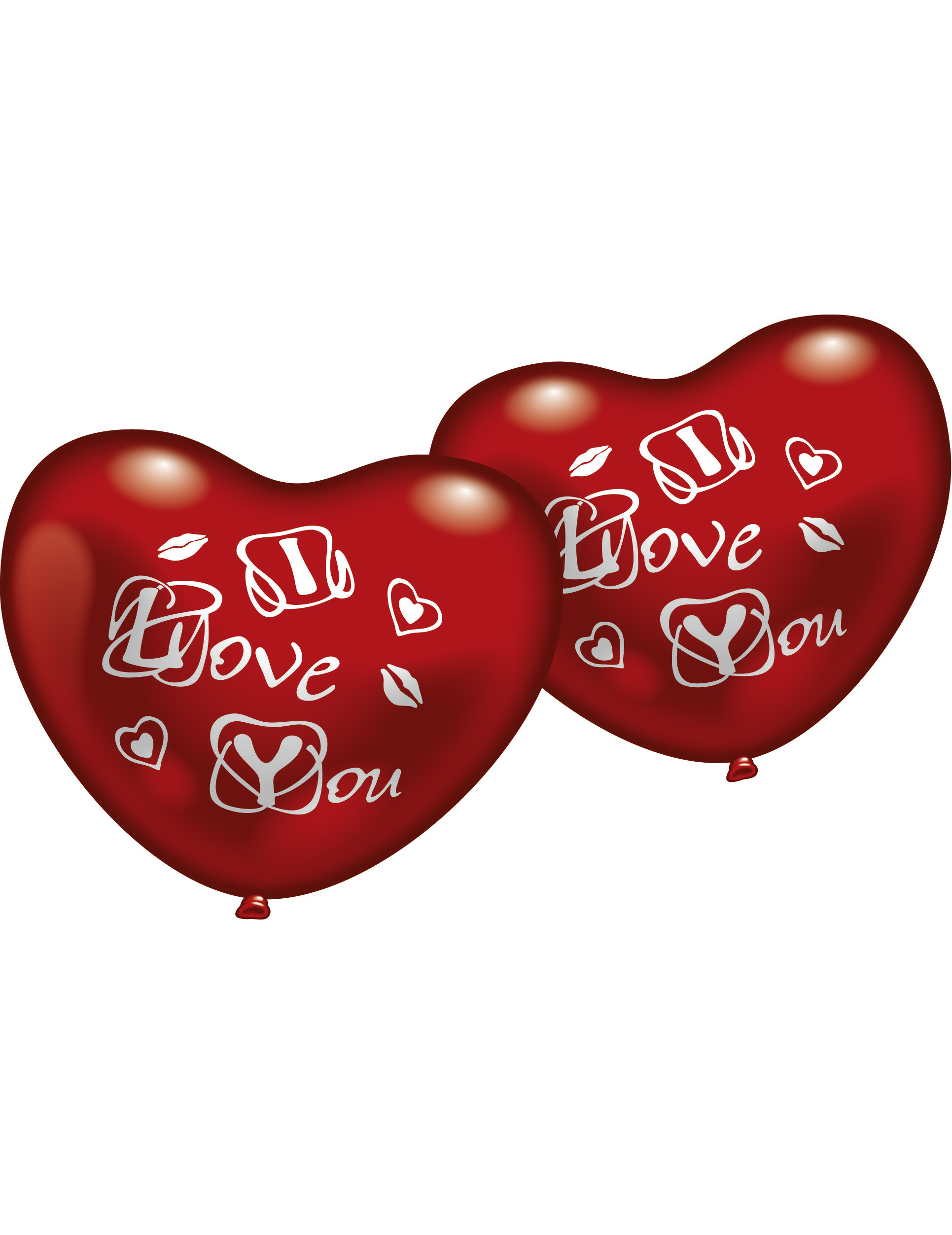 5 Ballons I love you