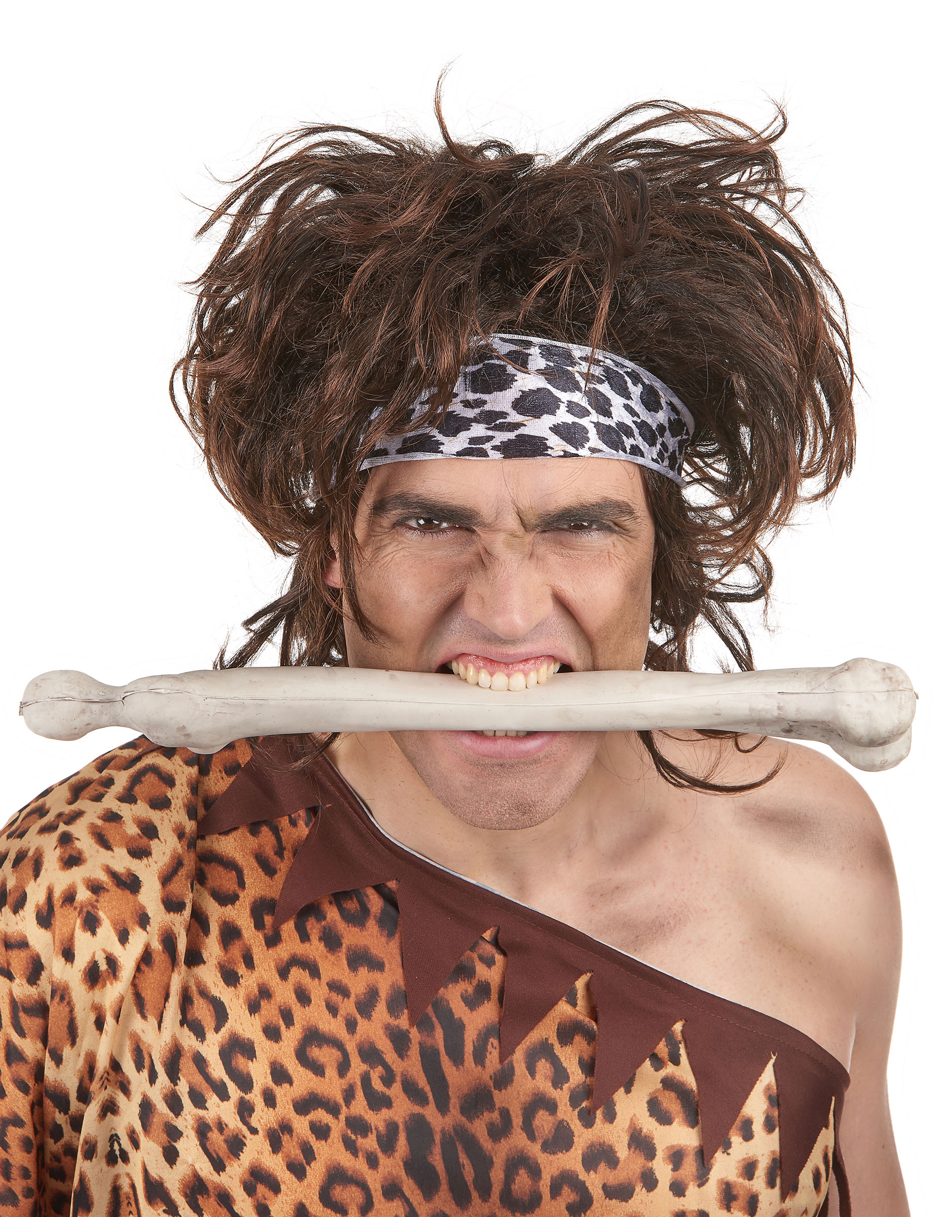 Perruque homme des cavernes