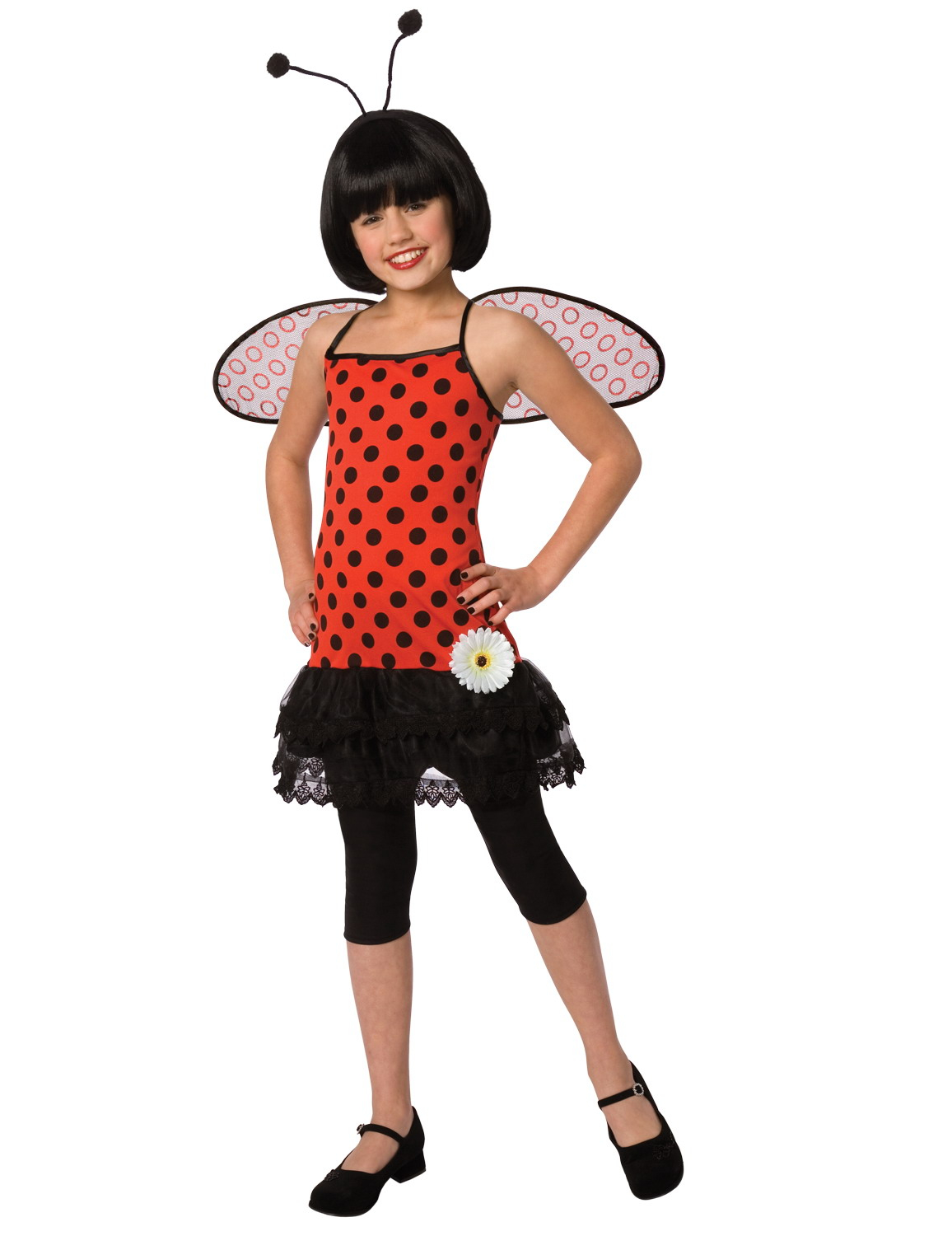 Déguisement coccinelle fille avec accessoires
