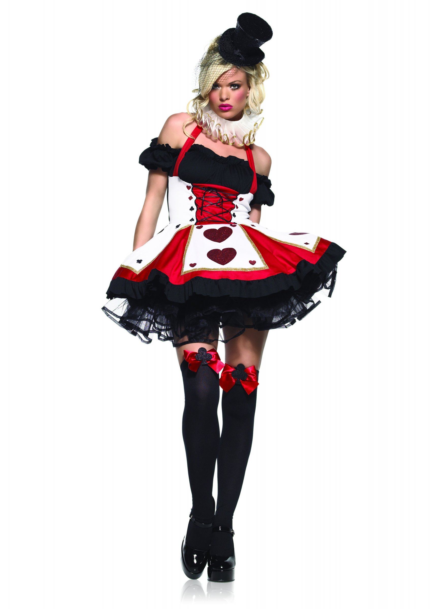 Déguisement dame de coeur sexy femme