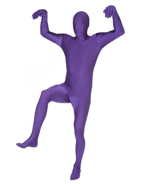 Déguisement  Morphsuits violet adulte