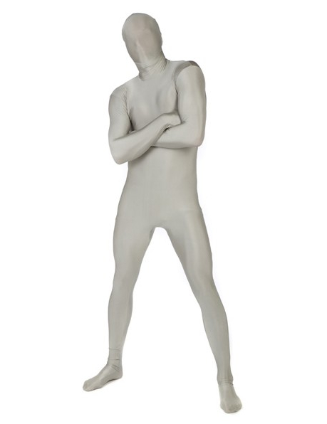 Déguisement  Morphsuits argent adulte