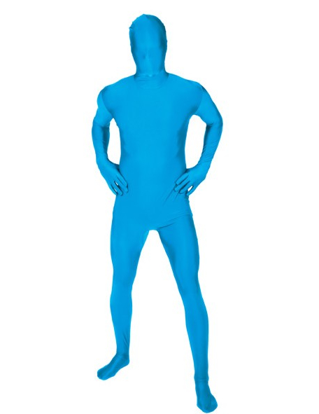 Déguisement  Morphsuits turquoise adulte