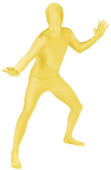 Déguisement  Morphsuits adulte jaune