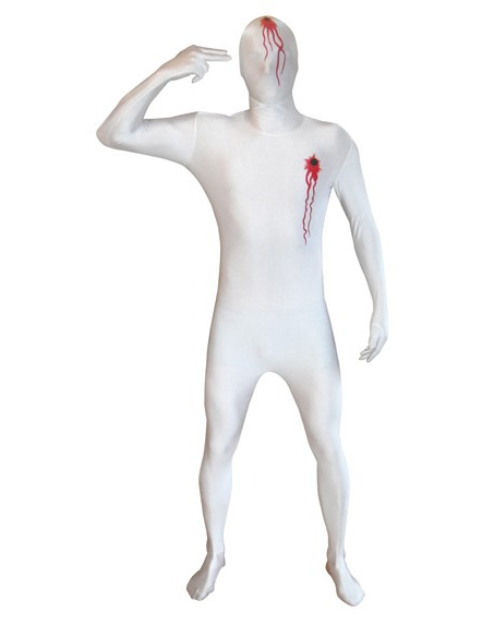 DéguisementMorphsuits impact de balle adulte