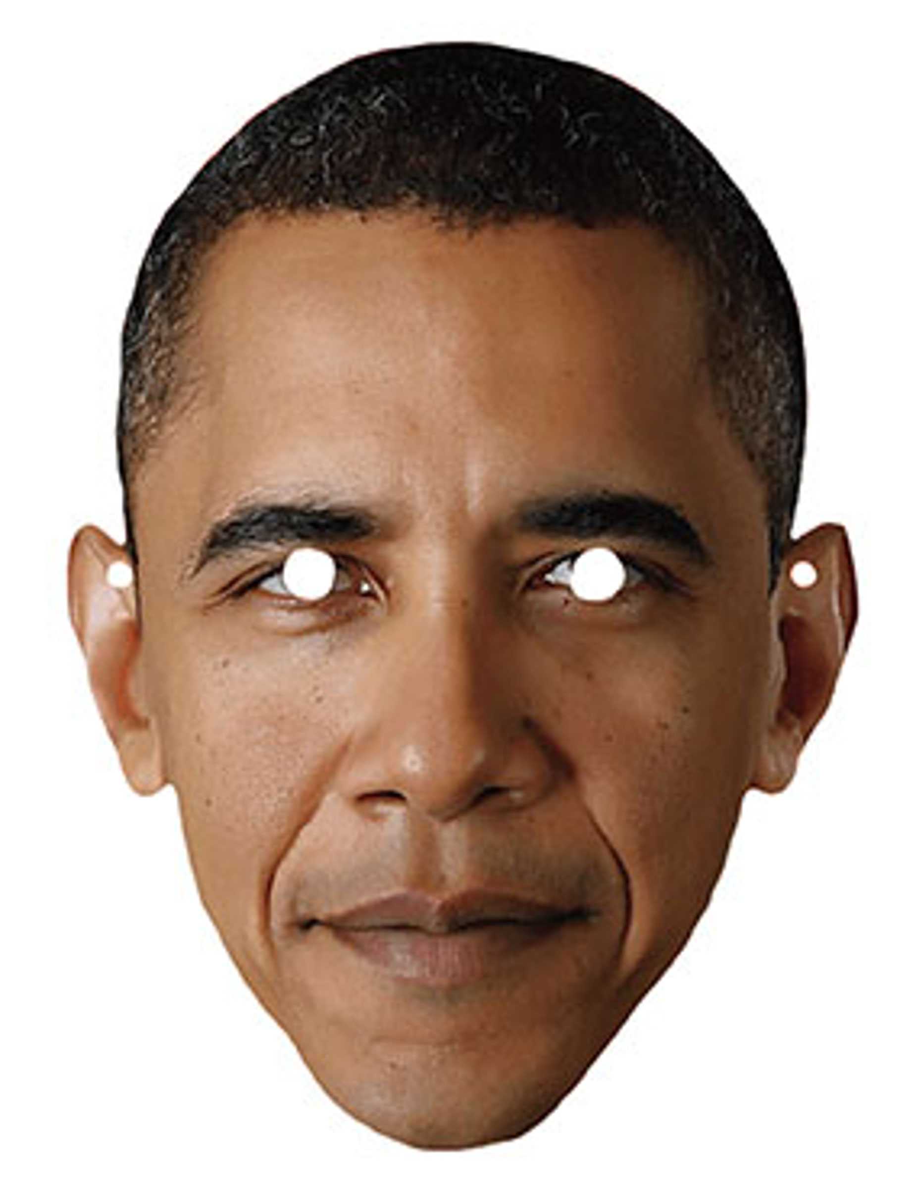 Masque carton Barack Obama
