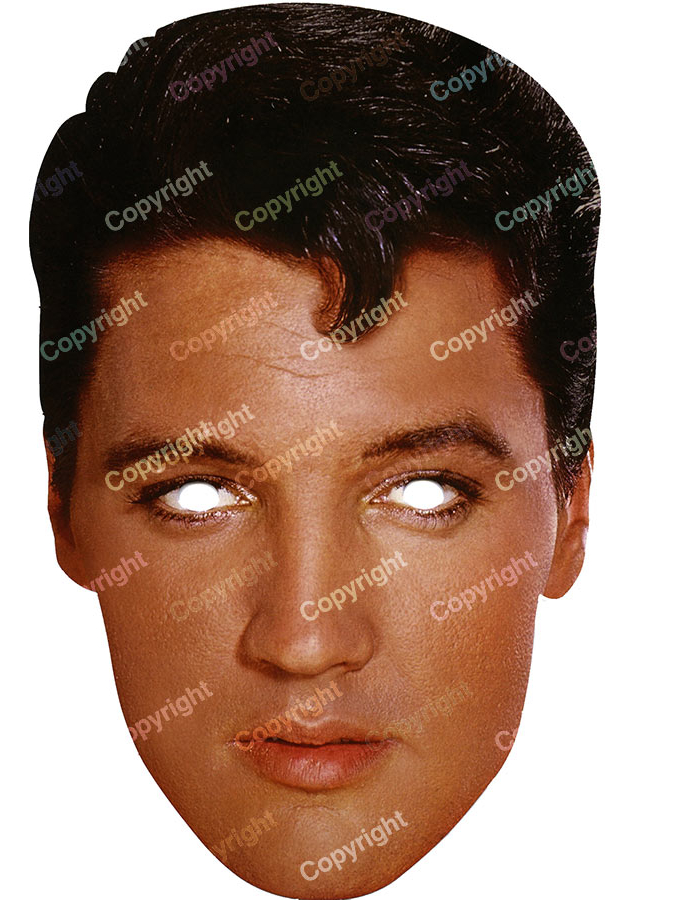 Masque carton Elvis Presley