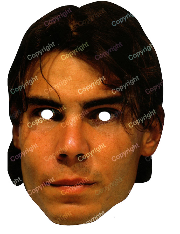 Masque Rafael Nadal