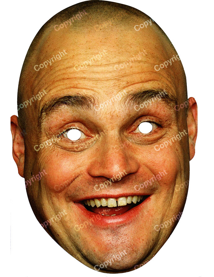Masque carton Al Murray