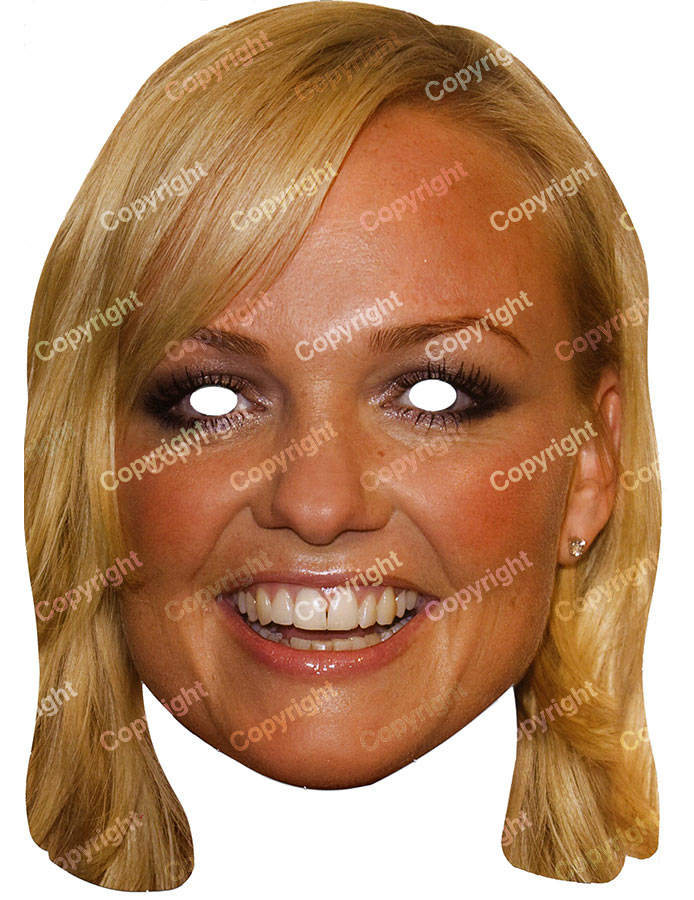 Masque carton Emma Bunton