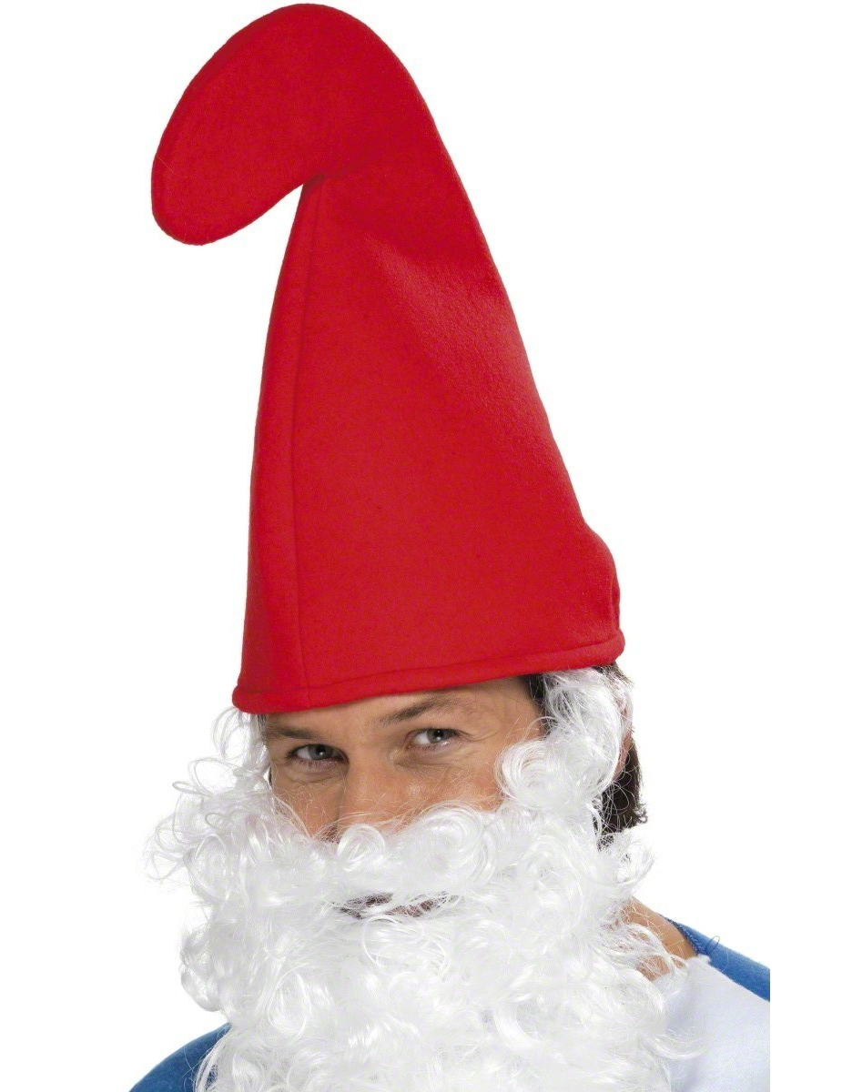 Chapeau gnome rouge adulte