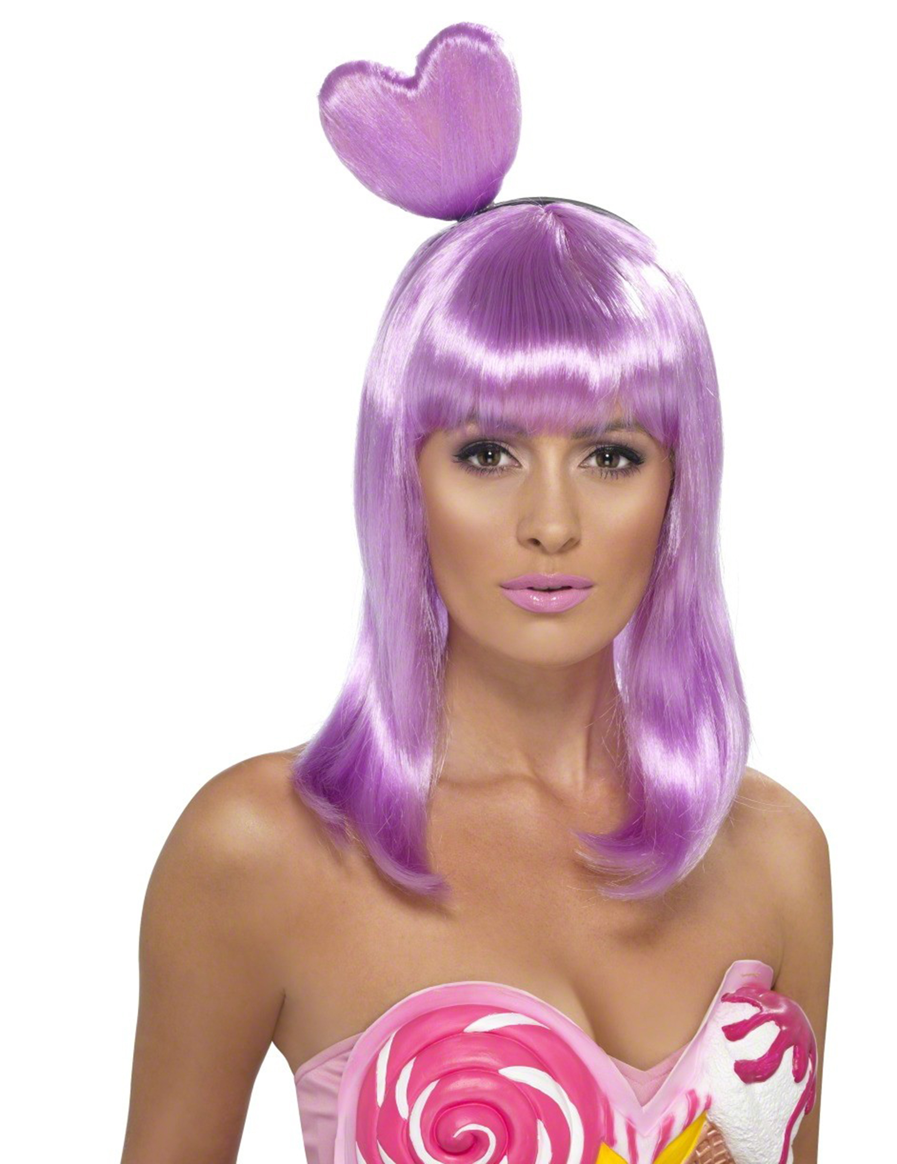 Perruque coeur femme