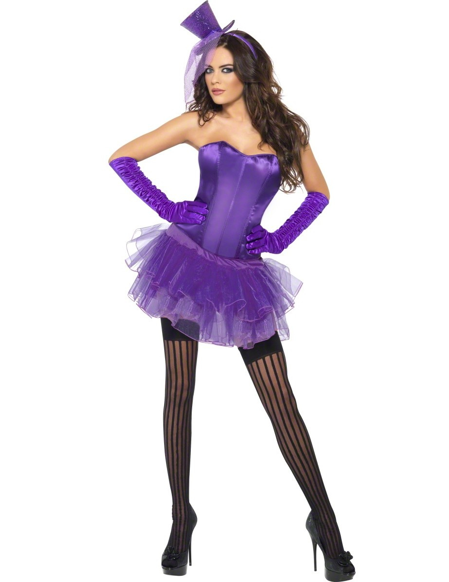 Déguisement sexy violet femme