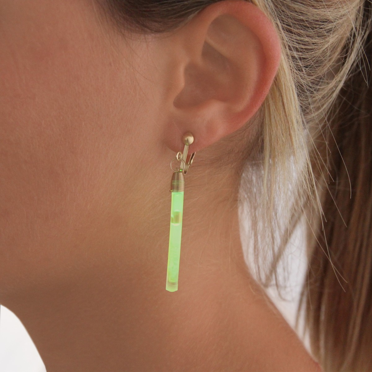 Lot de 5 paires de boucles d'oreilles lumineuses
