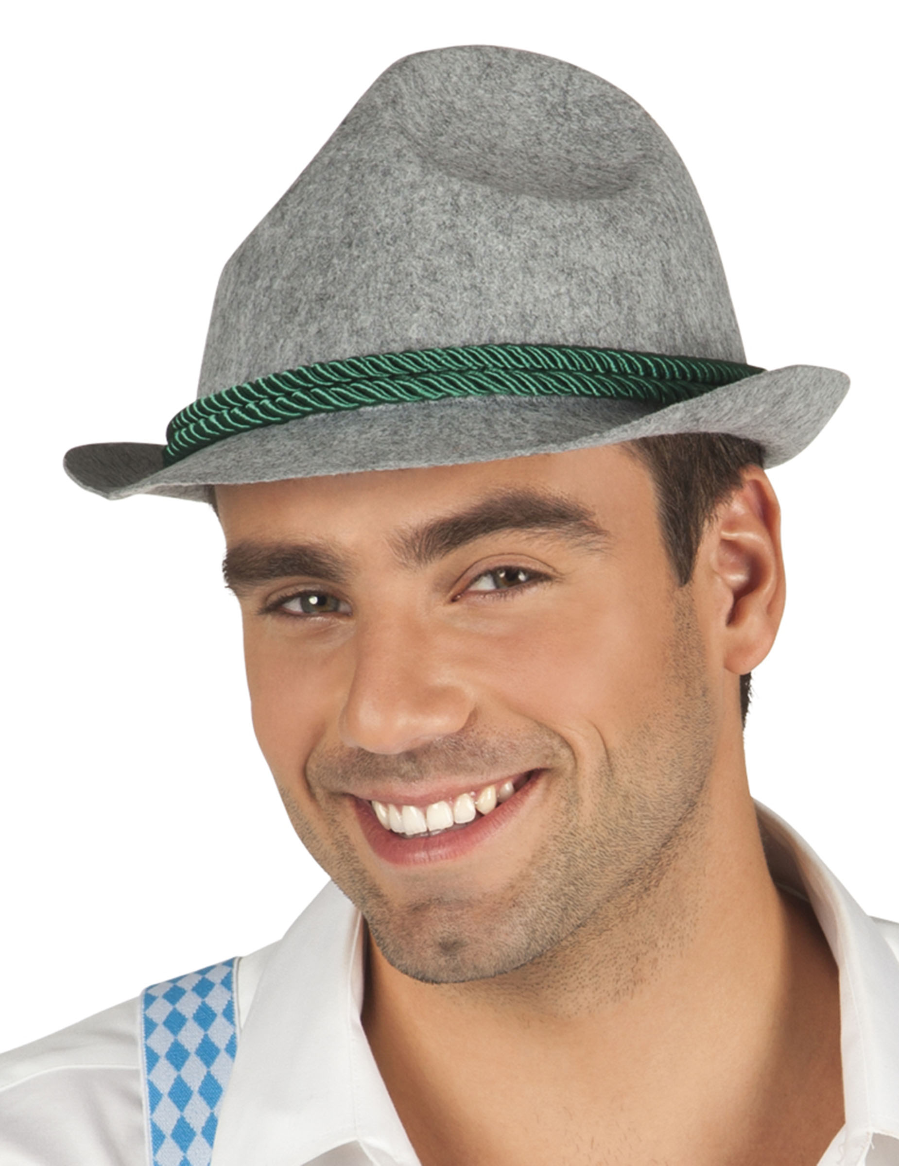 Chapeau bavarois gris